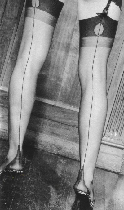 Cervin Bas Nylon Couture 1950 Noir Taille 1