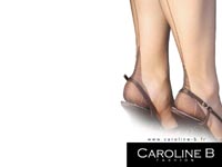 Caroline B goodies fond ecran blanc